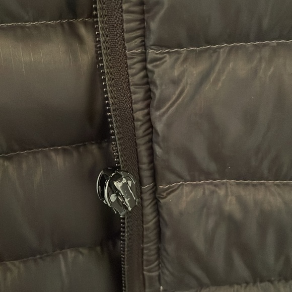 Cintamani down puffy long coat size medium black jacket with hood Iceland long - Picture 3 of 14